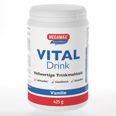 MEGAMAX Vital Drink Vanille Pulver