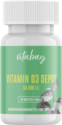 VITAMIN D3 DEPOT 50.000 I.E. Cholecalcifer.veg.Tab